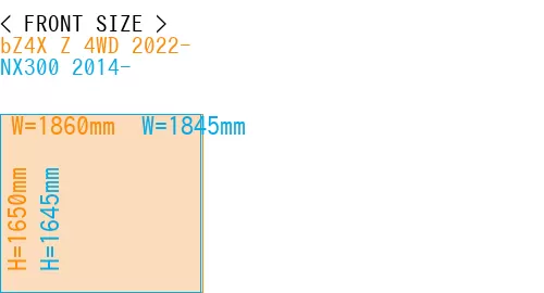 #bZ4X Z 4WD 2022- + NX300 2014-